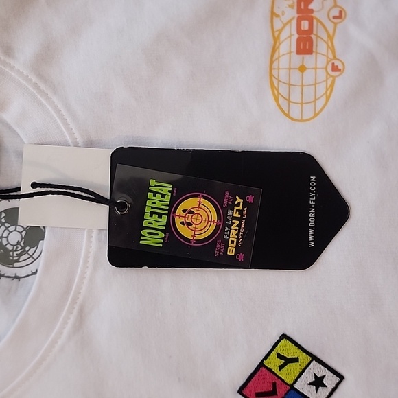 Born Fly Men's T-shirt Size Large NWT - Picture 5 of 12